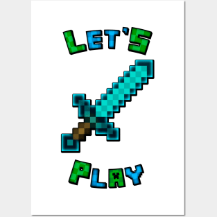 Let's Play Sword Posters and Art